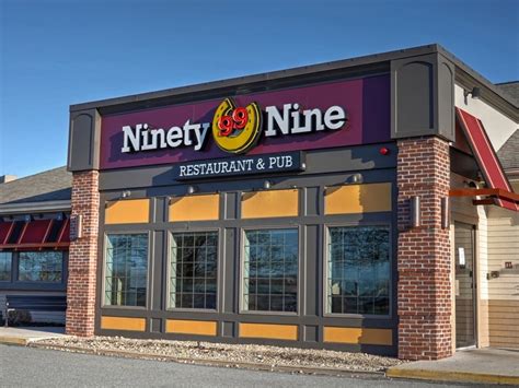Restaurant ninety nine - 99 Restaurants, Taunton, Massachusetts. 1,104 likes · 8 talking about this · 13,209 were here. A classic New England style pub, loved for Boneless Buffalo Wings, Sirloin Tips and Blockbuster Beers. 99 Restaurants | Taunton MA